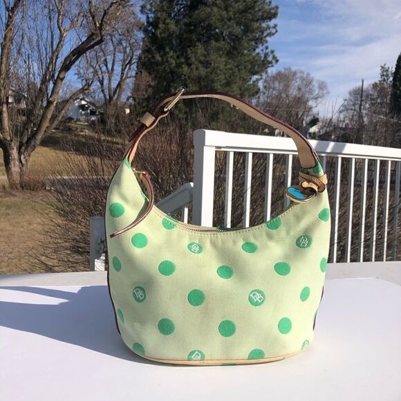 Dooney & Bourke Handbags - Dooney & Bourke green fun tote bag purse